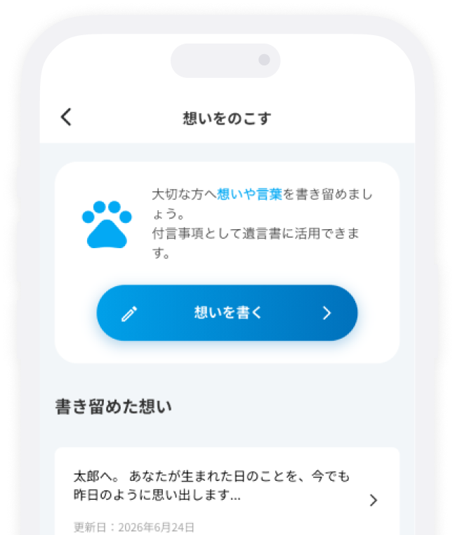 想いをのこすの画像